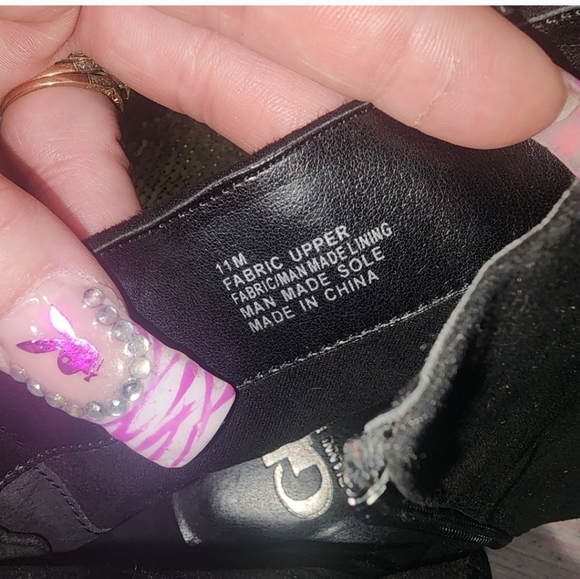 🍁🍂Gianni bini sequin mermaid heel boots size 11 - Picture 7 of 7